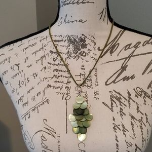 Fun green necklace